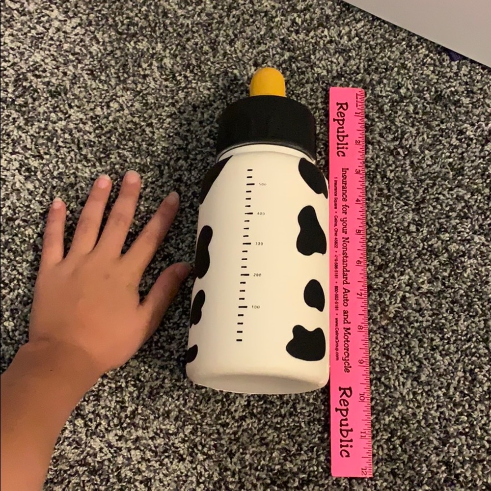 Cow milk bottle squishy